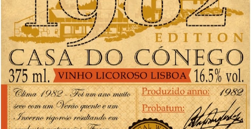 Vinho Vidigal Licoroso 1982 Edition Casa do Cónego