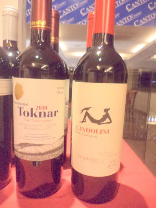 Von Siebenthal Toknar, 2010 e Gandolini Wines Las 3 Marías, 2012