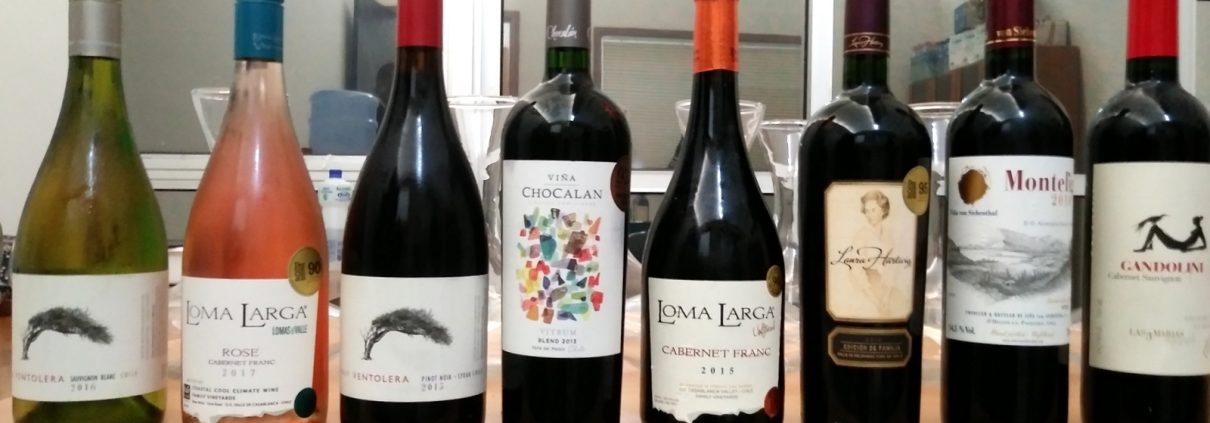 Winechef realizou degustação com vários dos melhores vinhos Premiums chilenos